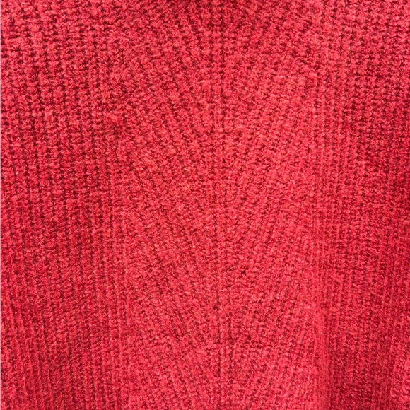 Madewell Bulky Burnt Orange Turtleneck Sweater XL - Picture 6 of 10